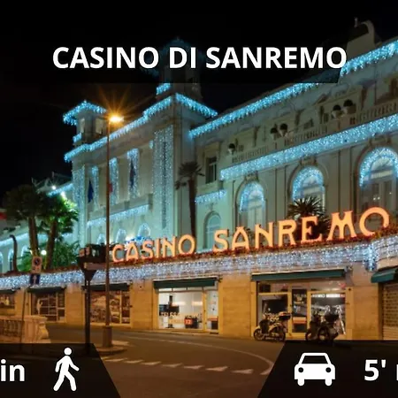 In Centro, Silenzioso E Balcone 圣雷默